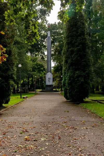 Cimetière Des Soldats Armée Rouge Kalisz — Photo