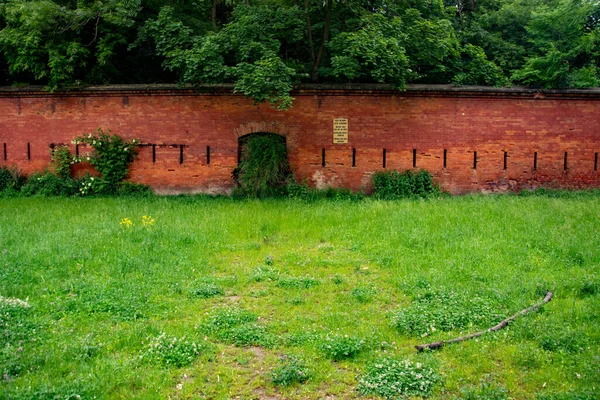 Warschau Citadel Fort Uit Tijden Van Partities — Stockfoto