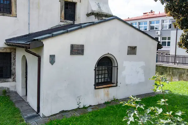 Old Jewish Synagogue Piczw Poland — стокове фото