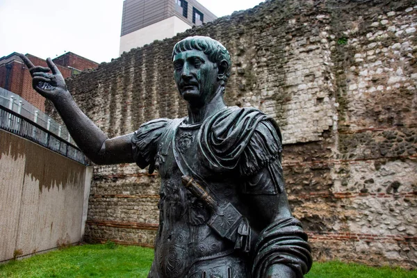 Judgment Emperor Trajan London — Stock Photo, Image