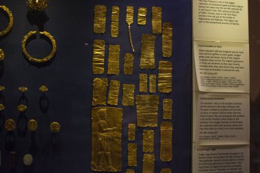 collections of ancient relics from the British Museum