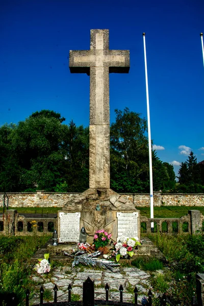 War Cemetery Village Zgropoty Poland — Photo
