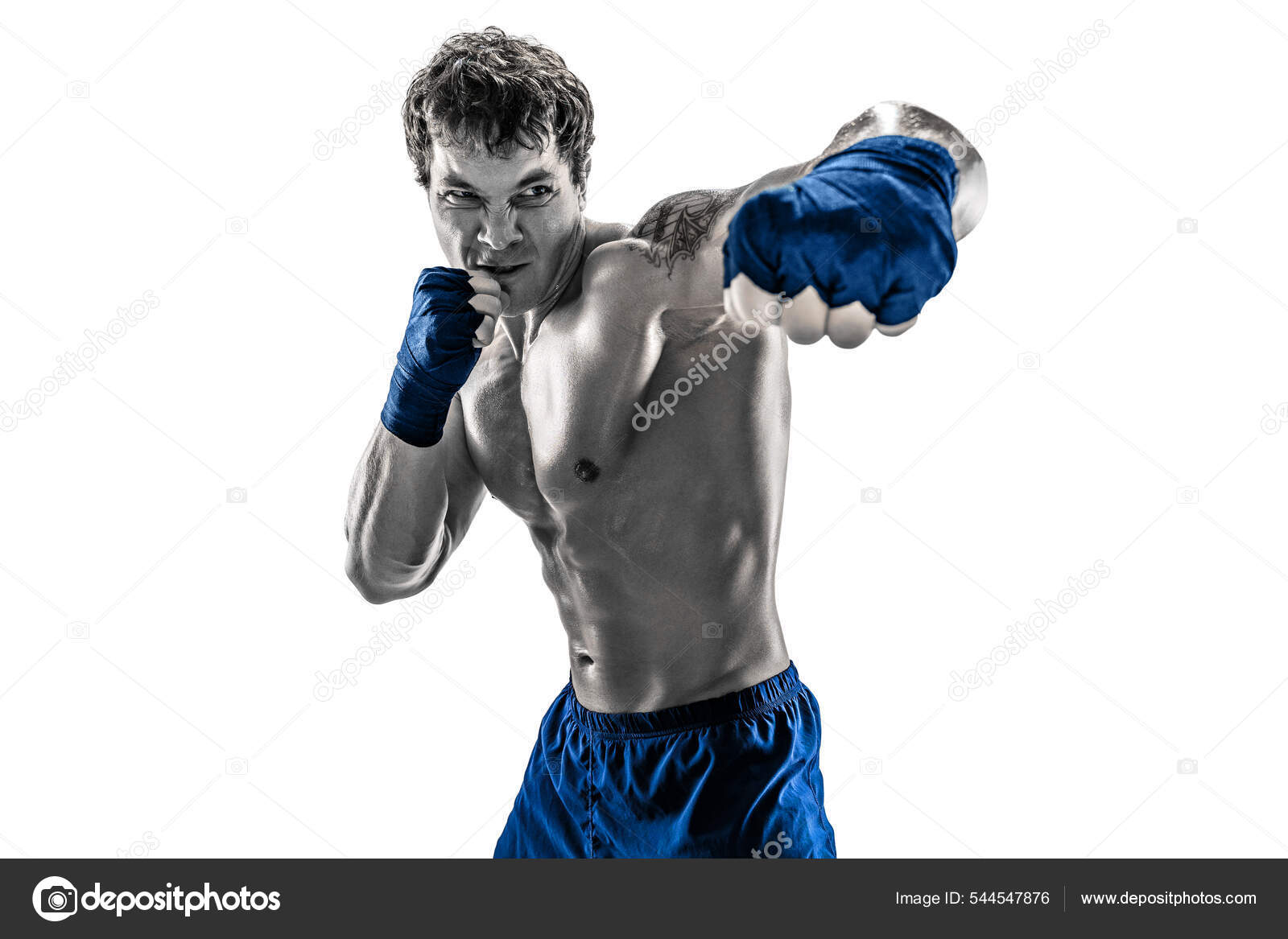 Sea Fuerte Hombre En La Perforaci?n De Los Guantes De Boxeo Deporte Y Moda  De La Ropa De Deportes Hombre Del Boxeador En Capilla Foto de archivo -  Imagen de lucha, azul: 153239886