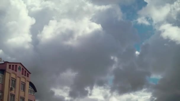 Chmury Niebie Ramy Czasowe — Wideo stockowe