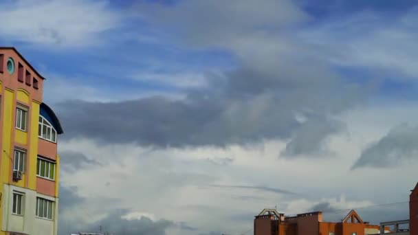 Nubes Cielo Cronograma — Vídeo de stock