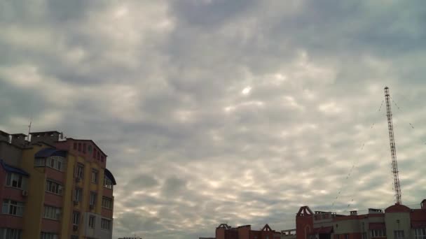 Σύννεφα Στον Ουρανό Από Ιανουαρίου Μέχρι — Αρχείο Βίντεο