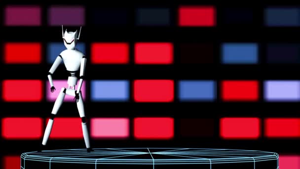 Robot Danse Danse Robot Rendu — Video