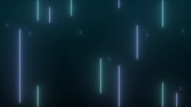 Neon lights effect background. 4K video seamless pattern looping.