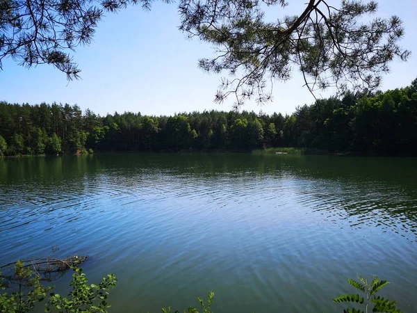 Chernihiv bölgesinde mavi göller