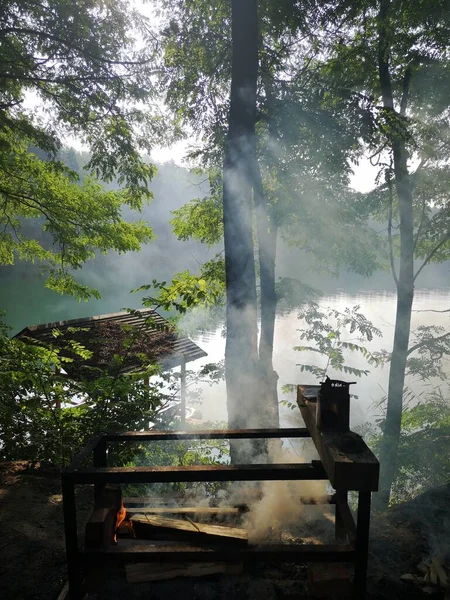 Chernihiv bölgesinde mavi göller