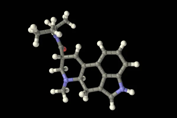 Lsd Lysergic Acid Dietylamide 3Dイラスト サイケデリック薬は その効果は 強化された思考 感覚知覚 および視覚と聴覚の幻覚が含まれています — ストック写真