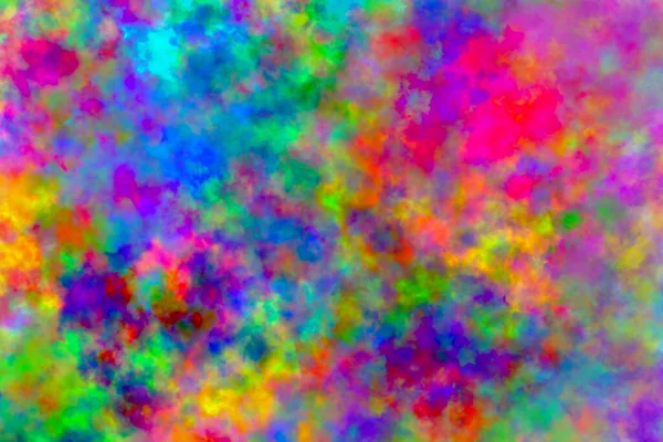 Abstract Colorful Background Illustration Mixture Different Vibrant Colors — Stock Photo, Image