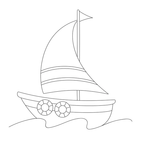 How to Draw a Boat step by step for beginners - Simple Drawing Ideas-saigonsouth.com.vn
