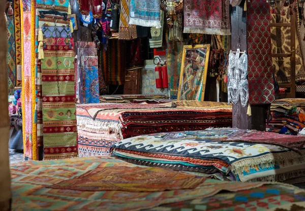 Alfombras Islámicas Tradicionales Mercado Callejero Sarajevo — Foto de Stock