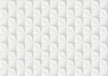 Soyut beyaz ve gri geometrik arkaplan dokusu, Geometrik arkaplan tasarım şablonu