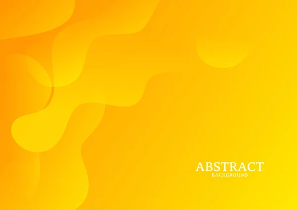 Soyut sarı gradyan arkaplan kavramı, Geometrik akışkan şekil arkaplan tasarımı