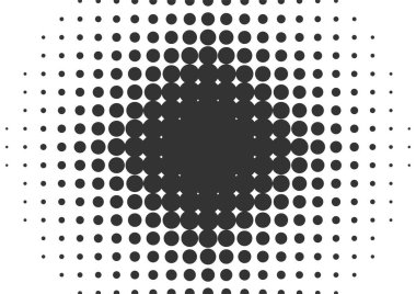 Soyut siyah beyaz noktalar yarım ton arkaplan, Yarıton arkaplan tasarımı