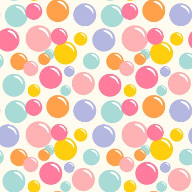 Tatlı, pürüzsüz sabun köpüğü, yuvarlak, pürüzsüz desen dizaynı, dikişsiz balonlar.