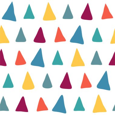 Yılbaşı ağaçları, ladin ormanlarının arka plan tasarımı ile kusursuz kış deseni