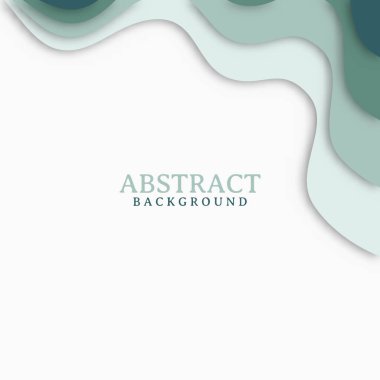 Dalgalı şekilli soyut modern arkaplan tasarımı. Geometrik şekilli modern tasarım arka planı