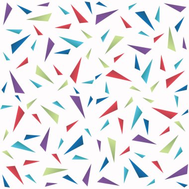 Renkli, pürüzsüz üçgen desenli üçgen arkaplan