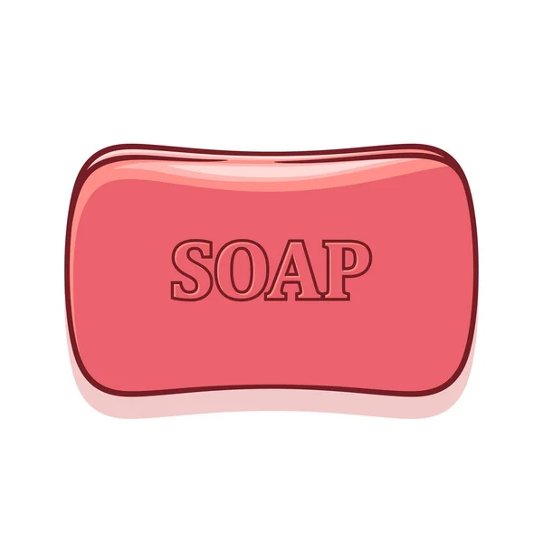 Soap Bar Vector Illustration Design Soap Bar Hand Drawn — Stock vektor