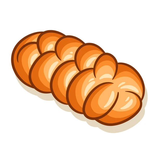 Ręcznie Rysowany Chleb Wektor Piekarni Ilustracja Kolorowe — Wektor stockowy