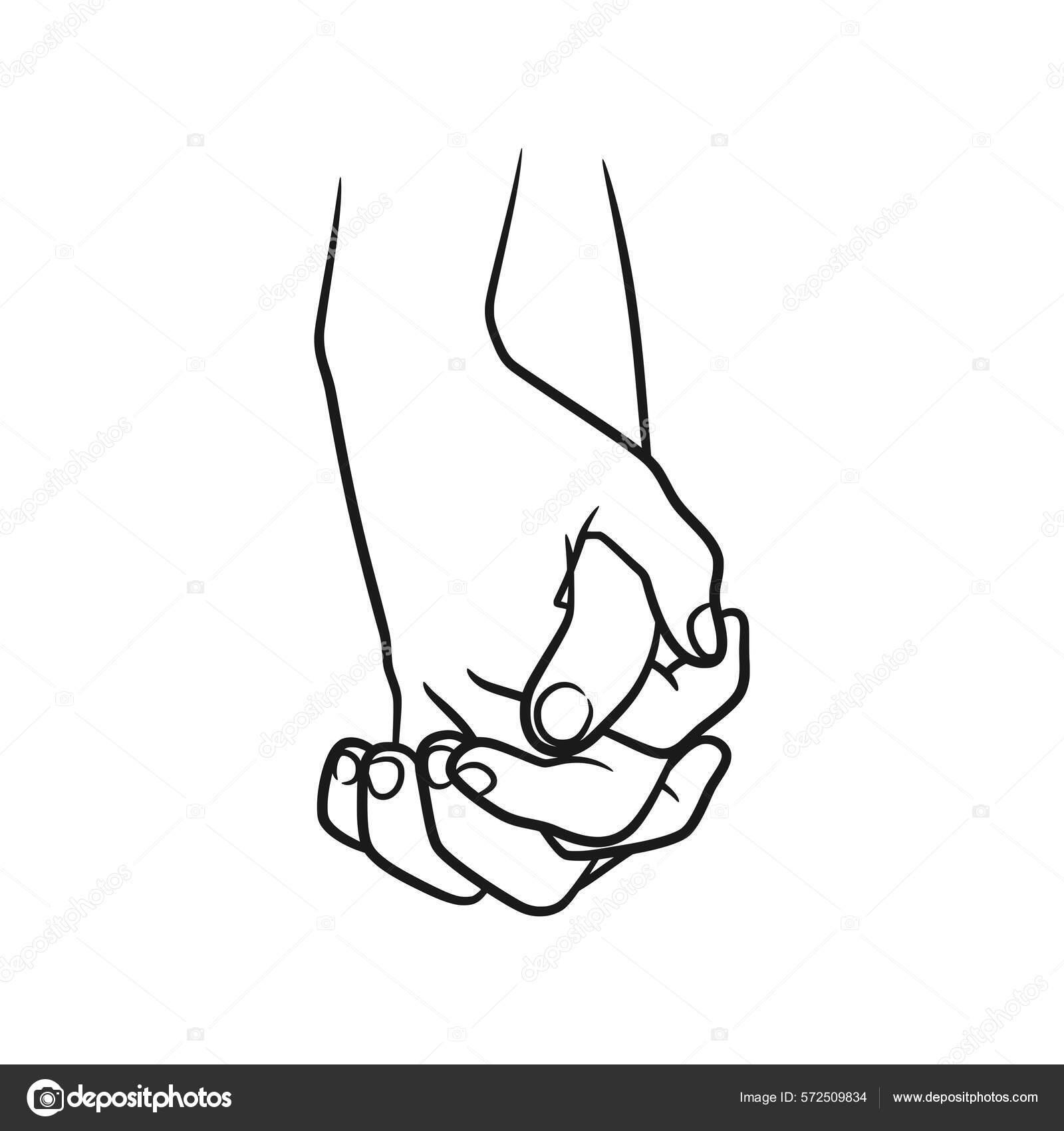 手牵手手牵手手牵手图库矢量图©hendripiss 572509834, image size:1600x1700