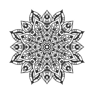 Ethnic Mandala Round Ornament Pattern 