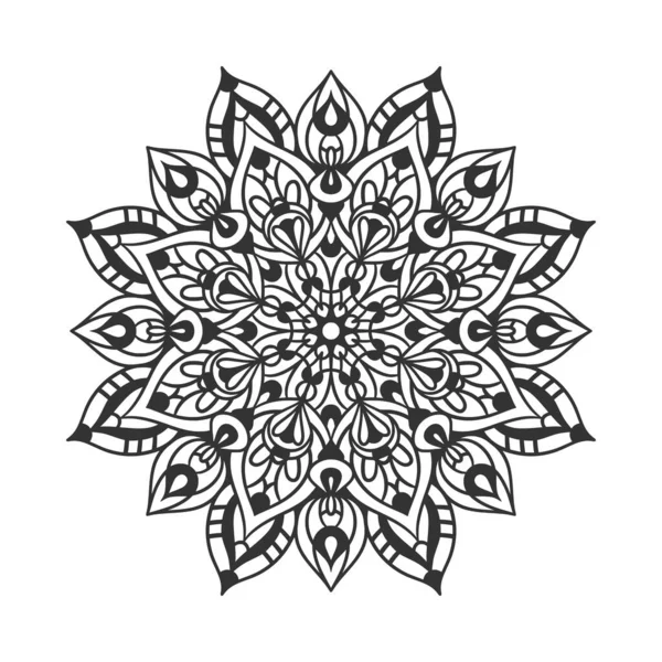 Ethnic Mandala Ornament Pattern — ストックベクタ