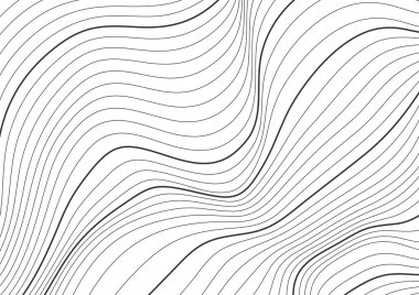 Abstract wave texture with white background vector, White background vector design with wavy line