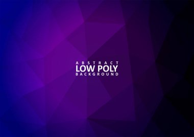 abstract low poly background with triangle shapes, geometric polygon background design