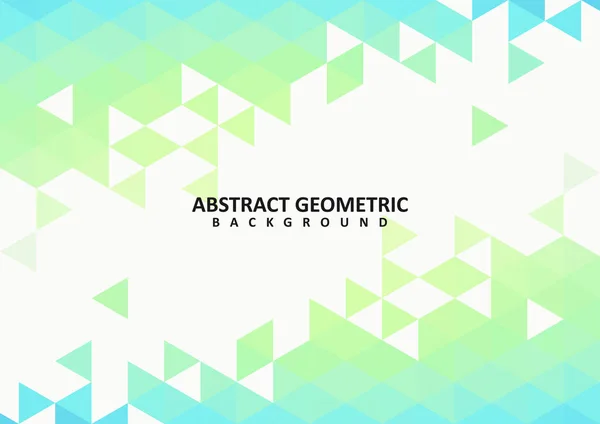 Abstract Blue Green Geometric Background Texture Geometric Vector Background — стоковый вектор