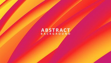 Soyut kırmızı ve sarı arkaplan tasarımı, modern stil arka plan şablonu