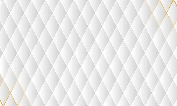 ホワイト幾何学的背景テンプレートデザイン — ストックベクタ
