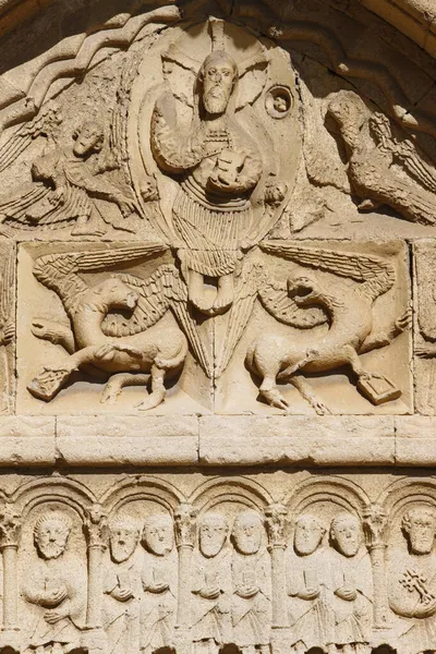 Ganagobieho Klášter Tympanie Kostela Ježíši Francie — Stock fotografie
