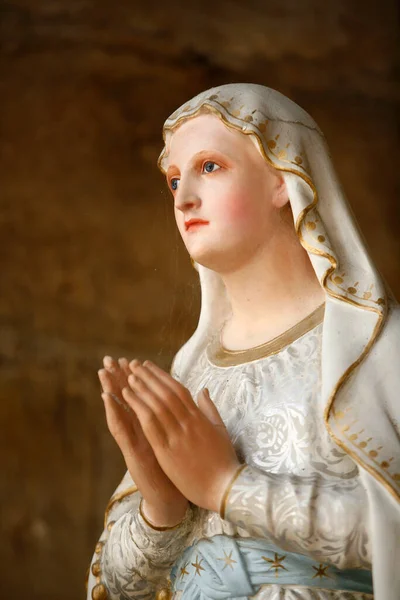 Our Lady Fatima Statue France — Stock Photo, Image