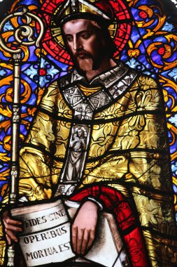 Lekeli cam, Aziz Martin. Fransa. 