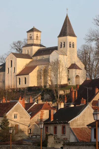 Saint Vorles Church Chatillon Sur Seine — Stock Photo, Image
