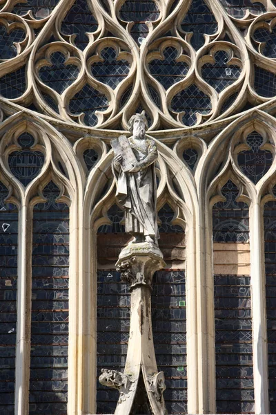 Katedrála Štěpána Poslední Možnost Úsudku Mojžíš Francie — Stock fotografie