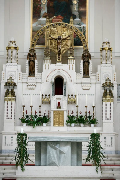 Karl Lueger Kirchenaltar Österreich — Stockfoto