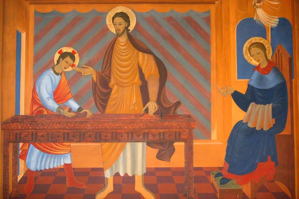 Isus Tâmplar Pictura — Fotografie, imagine de stoc