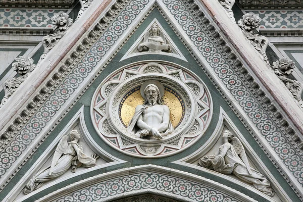 Kathedraal Van Santa Maria Del Fiore Jezus Christus Italië — Stockfoto