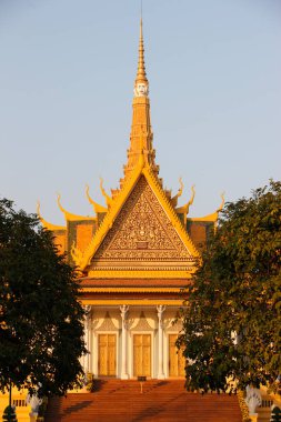 Phnom Penh Kraliyet Sarayı. Kamboçya. 