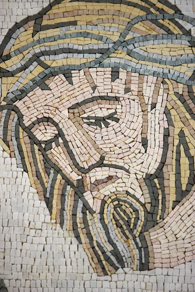 Jesu Mosaikk Maronittkirken Togo – stockfoto