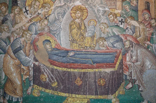 Kościół Świętego Zbawiciela Chory Śpiąca Dziewica Turecki — Zdjęcie stockowe