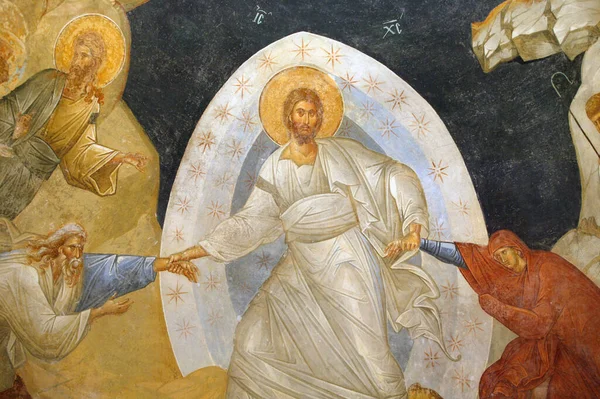 Pyhän Toran Vapahtajan Kirkko Kristuksen Laskeutuminen Limboon Kalkkuna — kuvapankkivalokuva