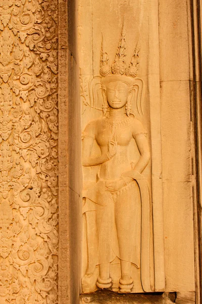 Angkor Wat Apsara Dansçısı Kamboçya — Stok fotoğraf