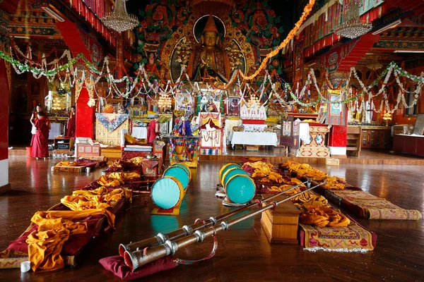科潘修道院 佛教庙宇 尼泊尔 — 图库照片