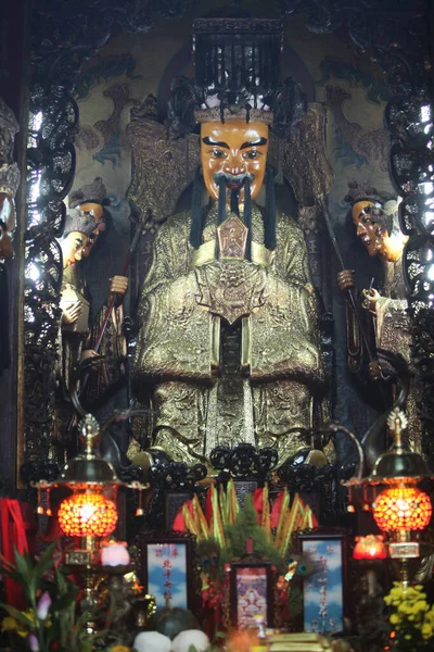 Santuario Principal Pagoda Del Emperador Jade Vietnam —  Fotos de Stock